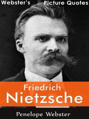 cover image of Webster's Friedrich Nietzsche Picture Quotes